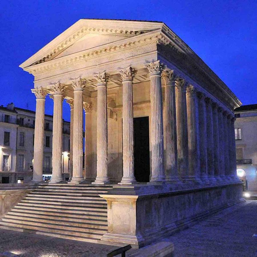 Roma Divine home cinéma et jardin Nîmes Extérieur photo